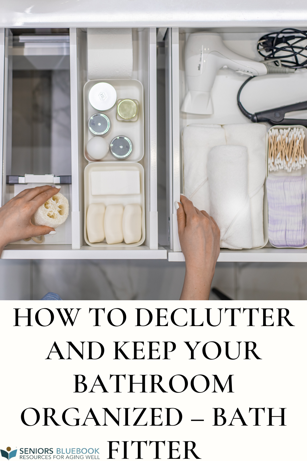 How to declutter and keep your bathroom organized – Bath Fitter